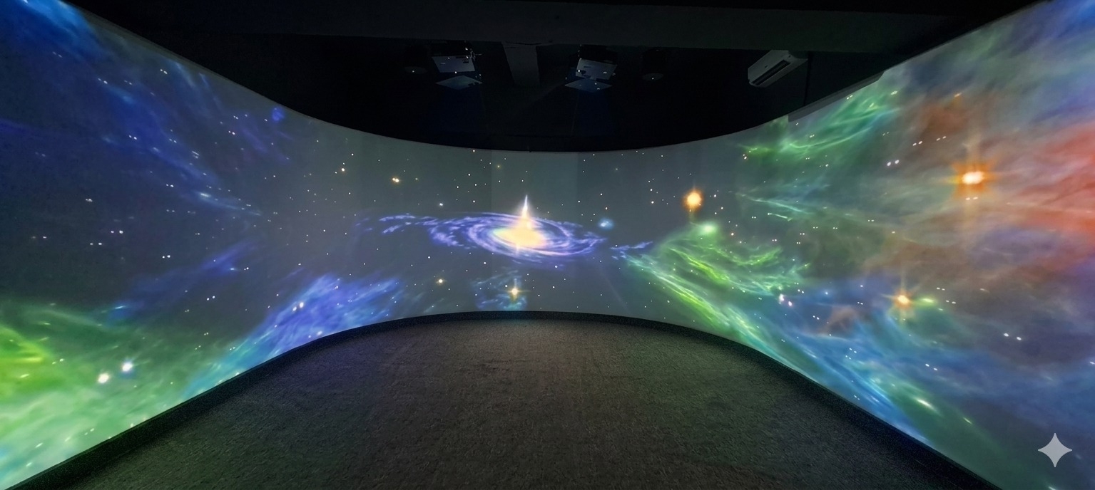 أحدث حالة شركة حول BIT-EPF-104 Projection Fusion System | Immersive Showroom Case Study, New Delhi